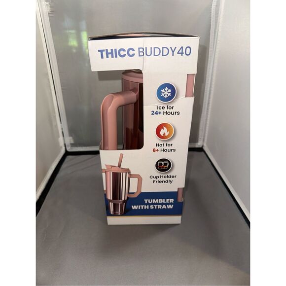 NIB Frost Buddy Thicc Buddy Iced Coffee Insulator 40oz Mademoiselle - Picture 6 of 7